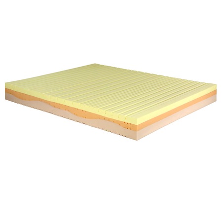 Saltea ortopedica, Mosen, 160x200x24 cm, spuma poliuretanica cu memorie, hipoalergenica, antibacteriana, ioni de argint, fermitate ferma