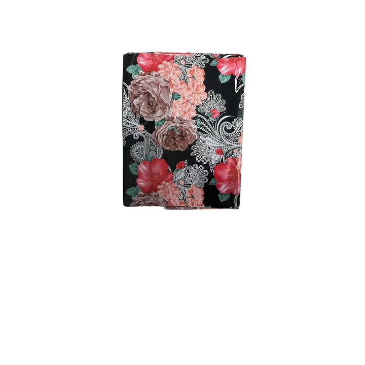 Fata de masa tip musama ND, 100x140 cm, pvc pe textil, decor Flori AZ 01