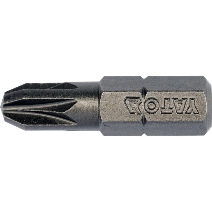 Set 10 biti de precizie, Yato, Otel, 1/4"x25 mm, pz3