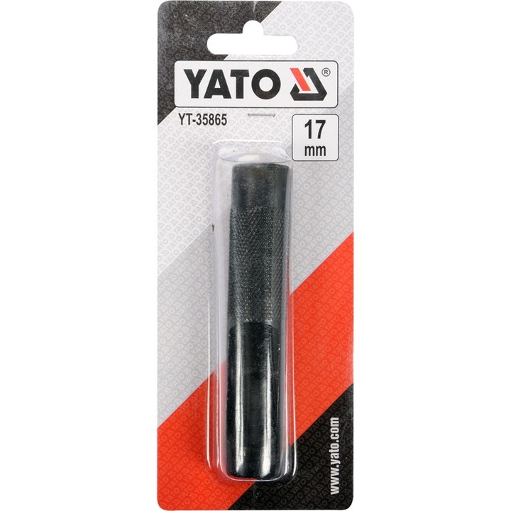 Accesoriu gaurit piele, Yato, 17 mm, Negru