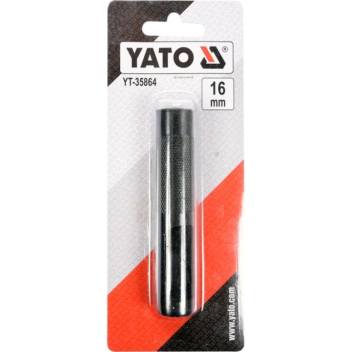 Accesoriu gaurit piele, Yato, 16 mm, Negru