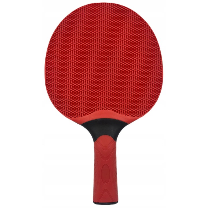 Asztalitenisz ütő, Point, School, polipropilén/TPE, piros