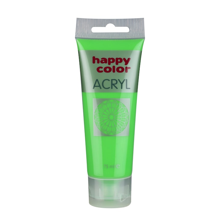 Akril festék, Happy Color, Lime zöld, 75 ml