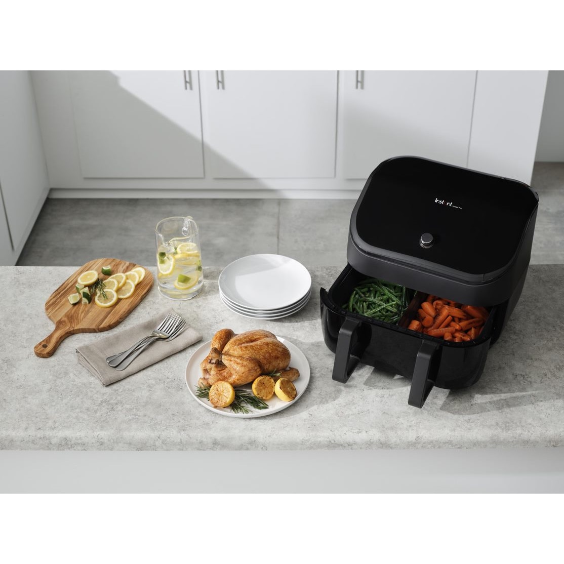 Instant Pot + Vortex Plus VersaZone-8.5L XL/Dual Air Fryer