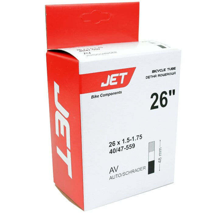 Chambre À Air Kenda Pour Vélo 18 X 1,75-2,35 Valve Schrader Longueur
