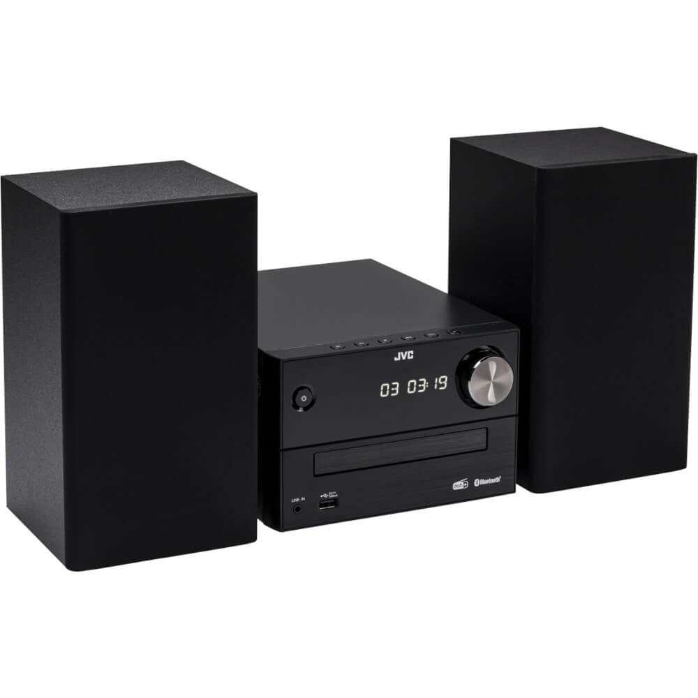 Microsistem audio JVC UXC25DAB, Bluetooth, 2x7 W, Negru - eMAG.ro