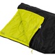 Sac de dormit Hi-Tec, 180x75cm, Poliester, Negru/Verde