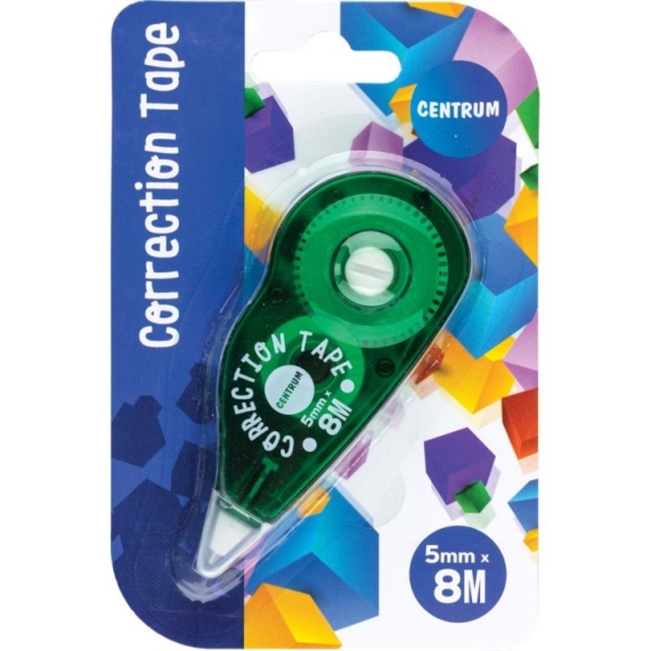 Коригираща лента Centrum 5 мм х 8 м с дозатор