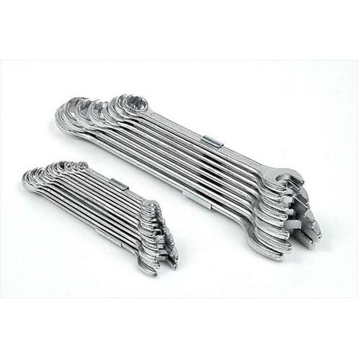 Chei combinate, Vorel, Otel, 6-32mm, 20 bucati, Argintiu