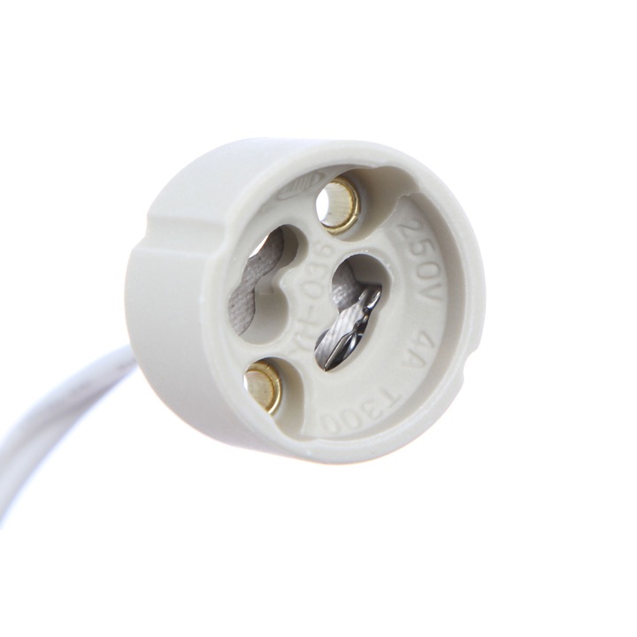 Dulie ceramica GU10 Diametru 28mm, Lungime Cablu 10cm LOHUIS