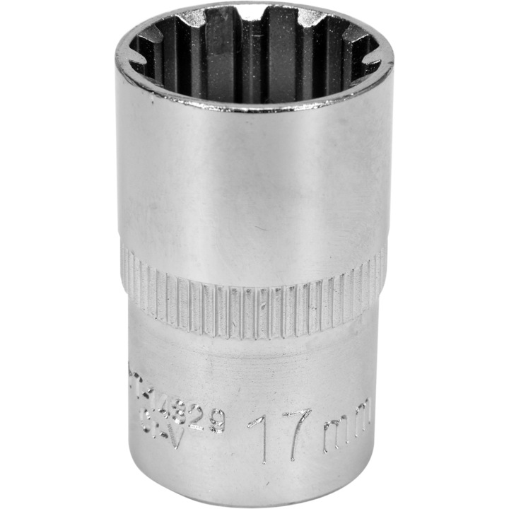 Cheie tubulara spline Yato, YT-14829, 1/2", 17x38mm