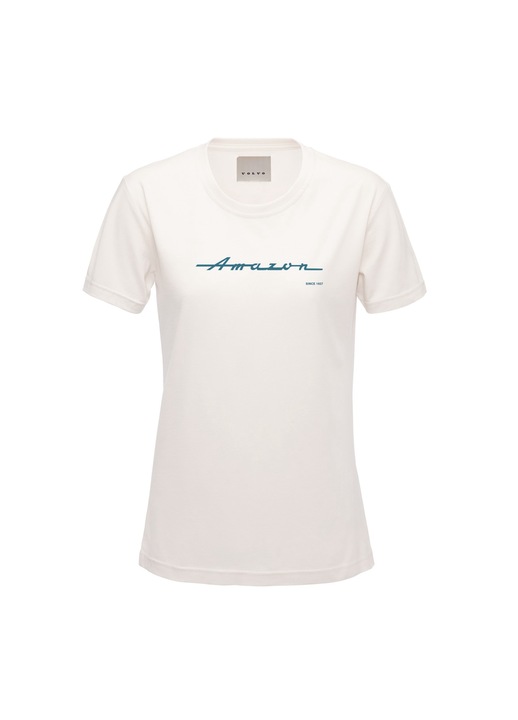 Volvo női póló, Lyocell/Pamut, Fehér, Fehér