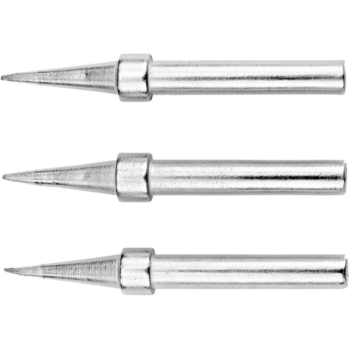 3 db precíziós hegyes készlet, Sthor, Steel, Silver