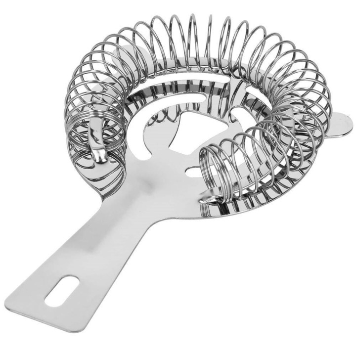 Amtok Bartender shaker készlet, koktélokhoz, rozsdamentes acél, 750 ml, 12 db, ezüst