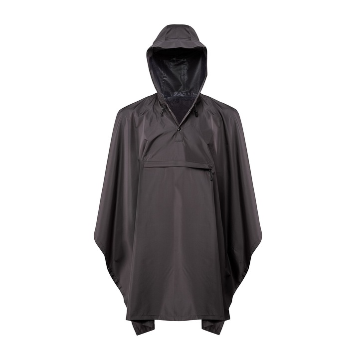 Volvo esőkabát, poliészter, fekete