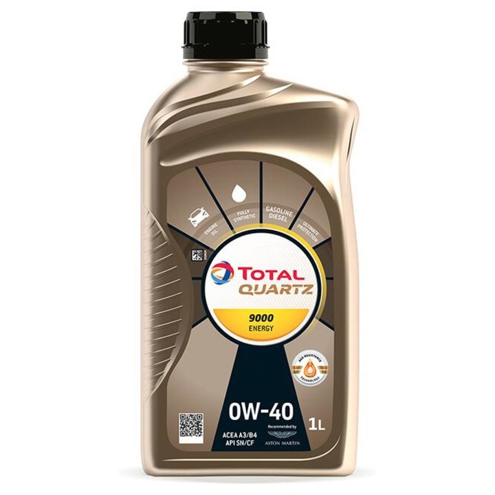 Ulei de motor Quartz 9000, Total, 0W40, 1L