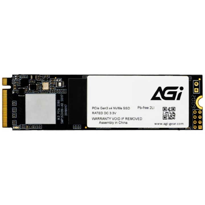 Solid State Drive (SSD) AGI AI298, 1TB, M.2 2280 NVMe