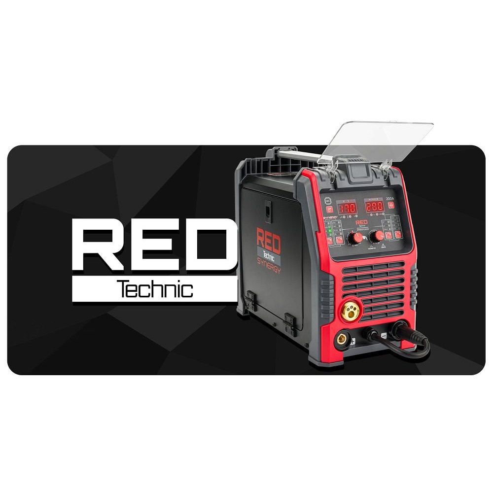 Aparat de sudura migomat, MIG / MAG / MMA, 200A, Red Technic
