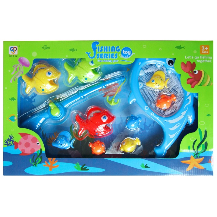 Настолна игра, Mega Creative, Fishing Series, 3 години+, Многоцветна