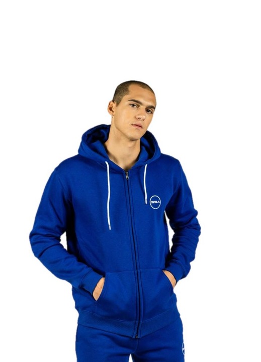 Hanorac barbati GSA Sport, Bumbac, Albastru, Albastru