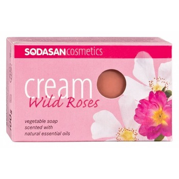 Sapun Crema Bio Trandafir Salbatic 100 Gr Sodasan Sapun Crema Bio Trandafir Salbatic 100 Gr Sodasan