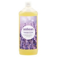 Sapun Lichid/Gel de Dus Ecologic Lavanda - Masline 1l, Sodasan
