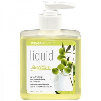 Sapun Lichid/Gel De Dus Bio Sensitiv 300 ml Sodasan Sapun Lichid/Gel De Dus Bio Sensitiv 300 ml Sodasan
