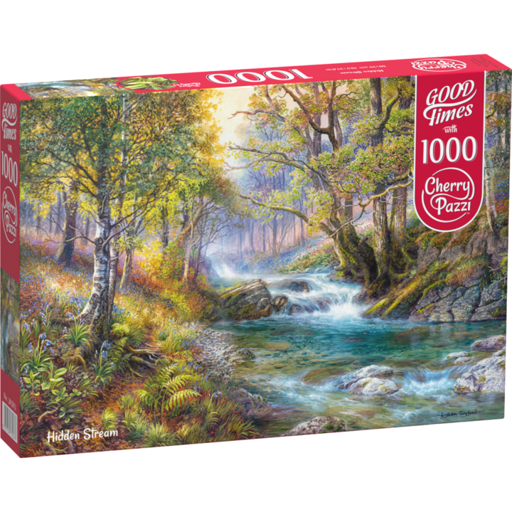 Puzzle Cherry Pazzi, Hidden Stream, 1000 piese
