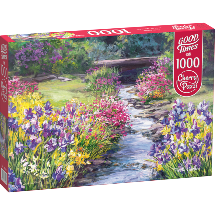 Пъзел Cherry Pazzi, Fiesta Garden, 1000 части