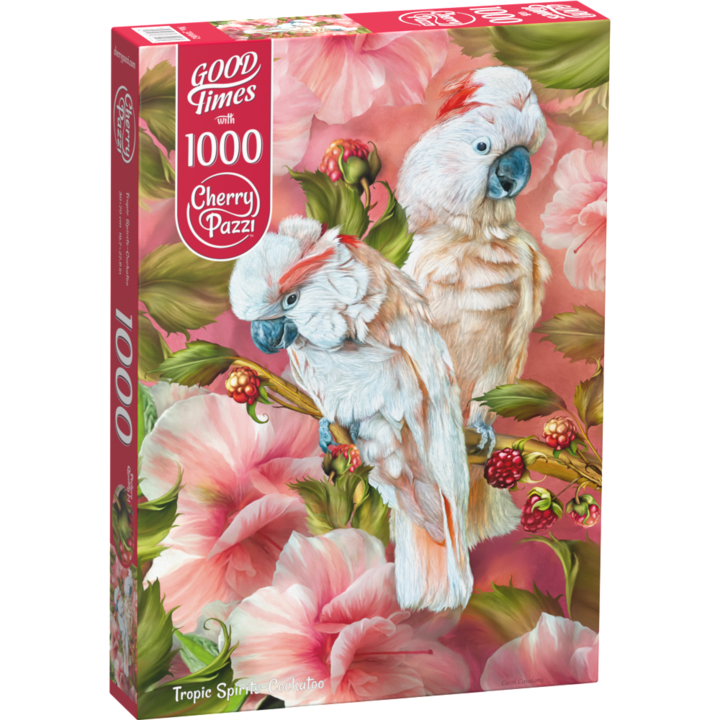 Пъзел Cherry Pazzi, Tropic Spirits-Cockatoo, 1000 части