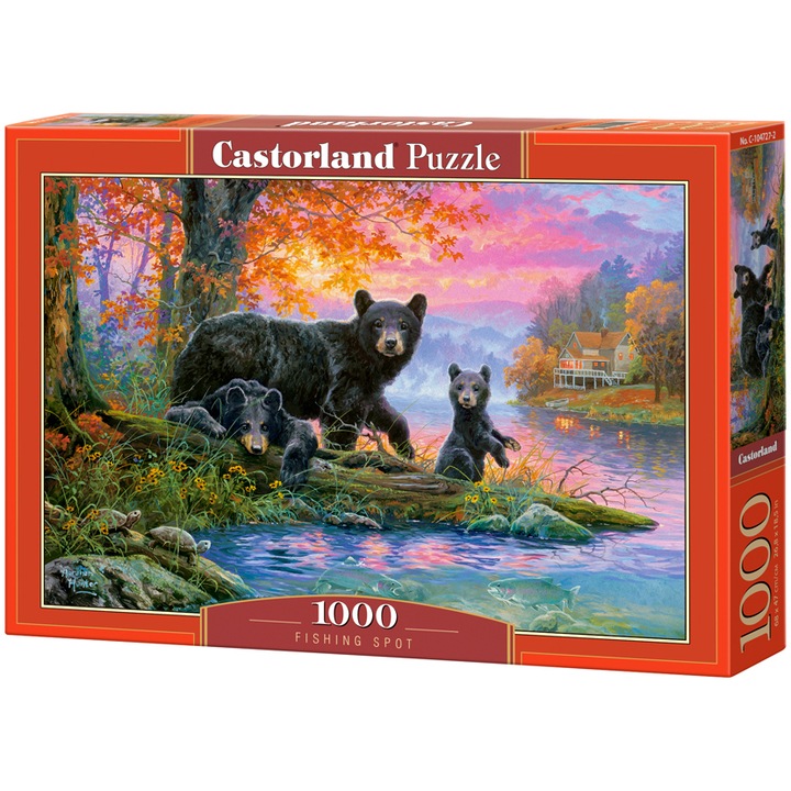 Пъзел Castorland, Мечки, 1000 части
