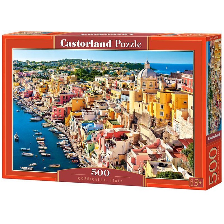 Kirakós Castorland, Corricella, Olaszország, 500 db