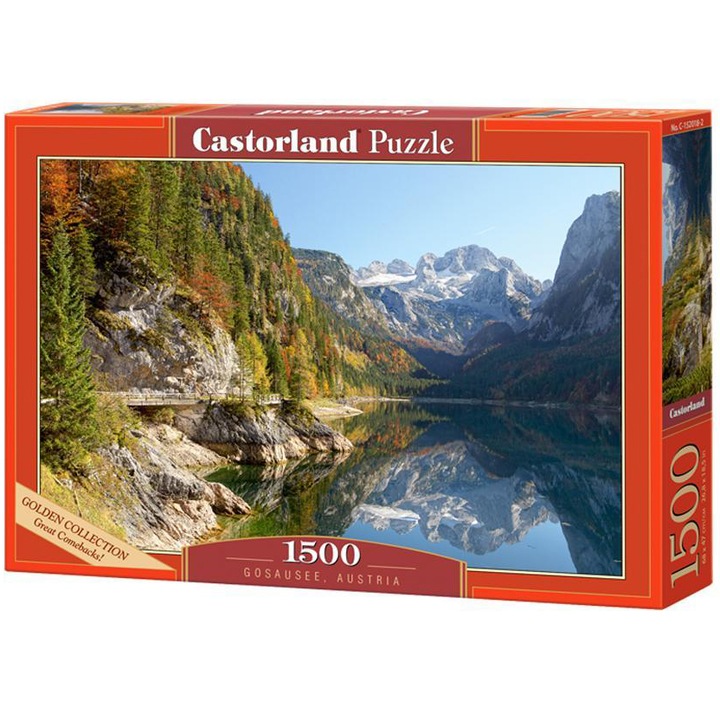 Rejtvény Castorland, Gosausee, Ausztria, 1500 db