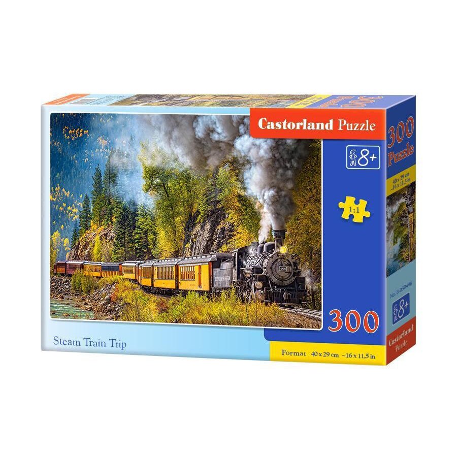Castorland Puzzle 1000 Pezzi – The Abbey Bellagio, Paesaggio Italiano, Alta Qualità Fustellata