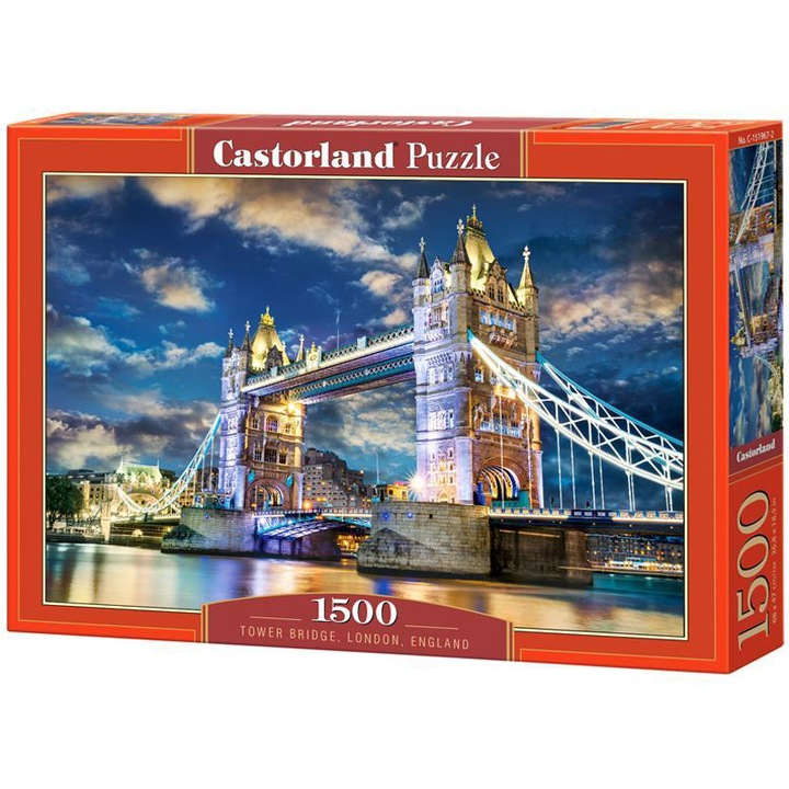 Castorland puzzle, Tower Bridge, 1500 darab