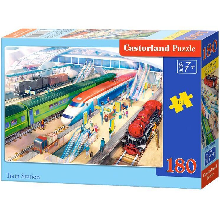 Puzzle Castorland, Train Station, 180 piese
