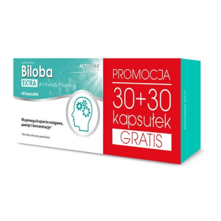 Гинко билоба ActivLab, 60 капсули