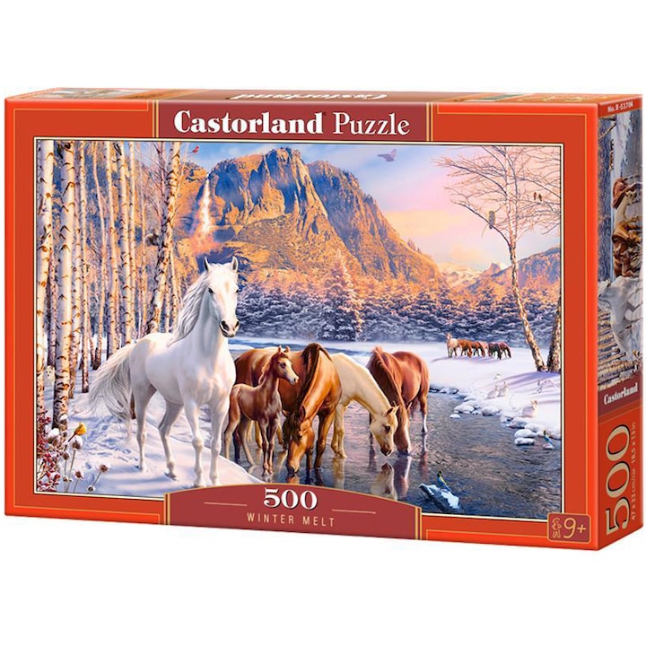 Castorland puzzle, Winter Melt, 500 darab