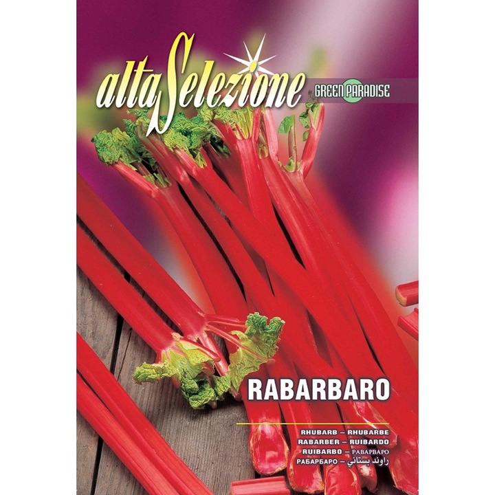 Seminte Alta Selezione, Rubarba plic 0,8 grame