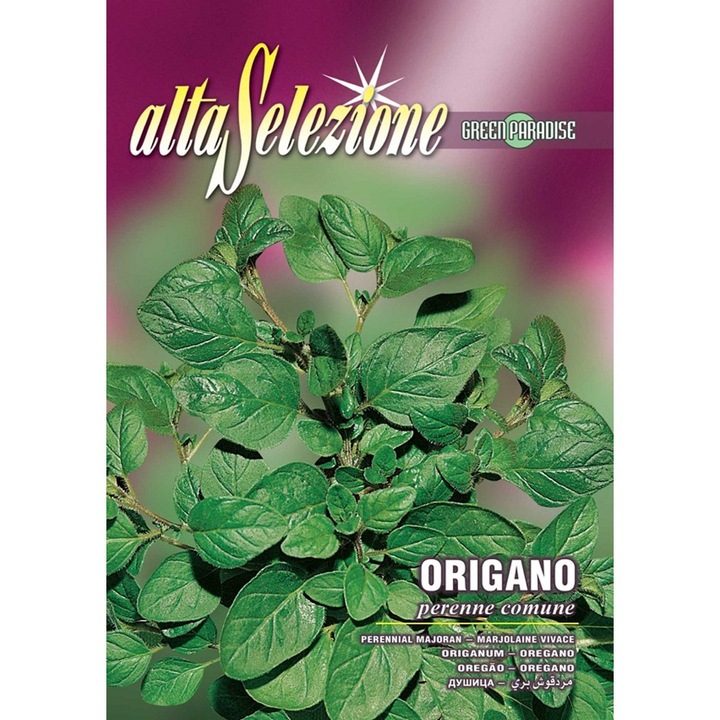 Seminte Alta Selezione, Oregano plic 0,4 grame