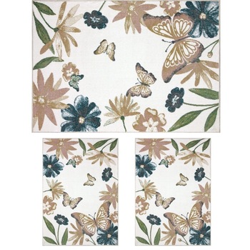 Set 3 Covoare Dream 18066-120, Multicolor: 2 buc. 80x150 cm, 1 buc. 160x230 cm. Multicolor 80 x 150 Set 3 Covoare Dream 18066-120, Multicolor: 2 buc. 80x150 cm, 1 buc. 160x230 cm. Multicolor 80 x 150