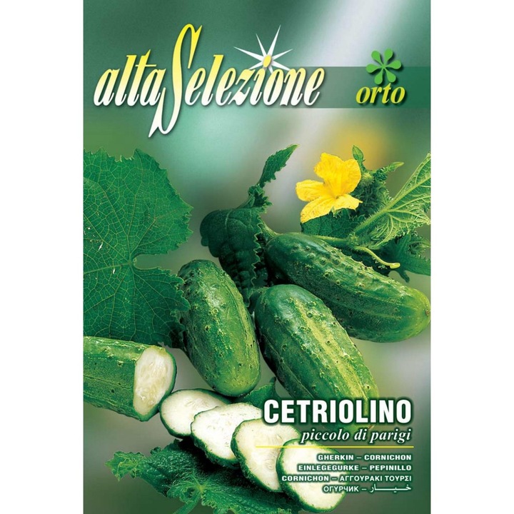 Seminte Alta Selezione legume - Castraveti Piccolo Di Parigi plic 5 grame