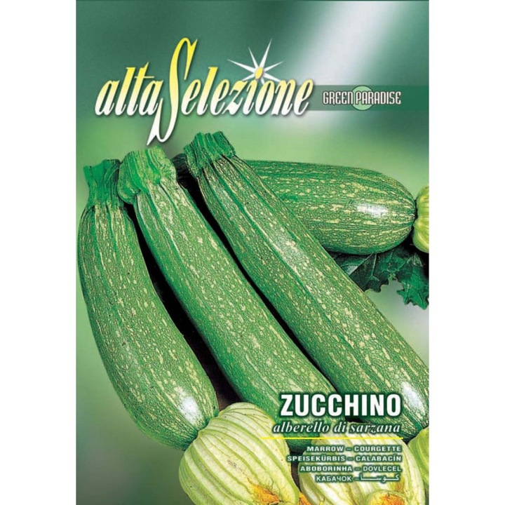 Seminte Alta Selezione legume - Dovlecel Albarello Di Sarzana plic 8 grame