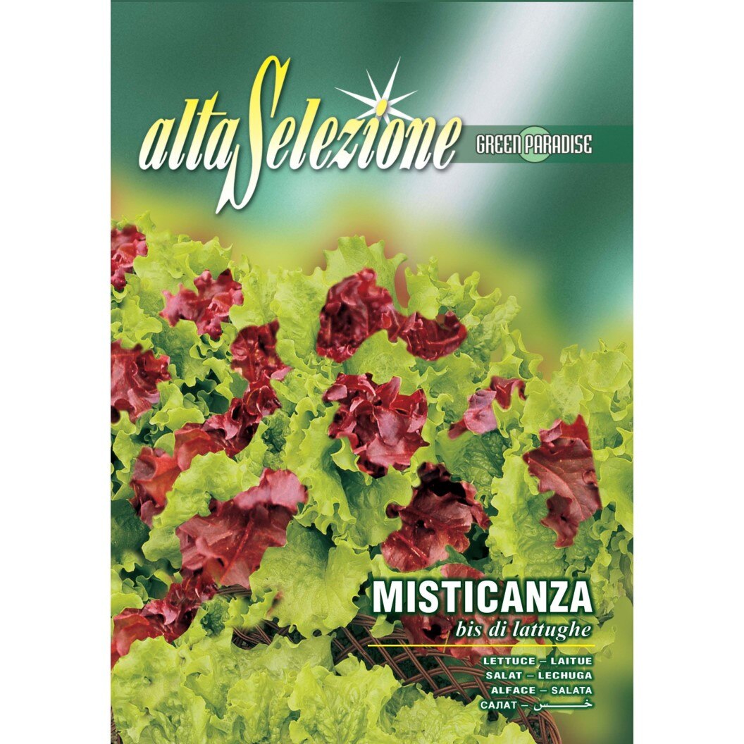 Seminte Alta Selezione legume - Amestec salata creata 2 varietati Da Taglio plic 10 grame