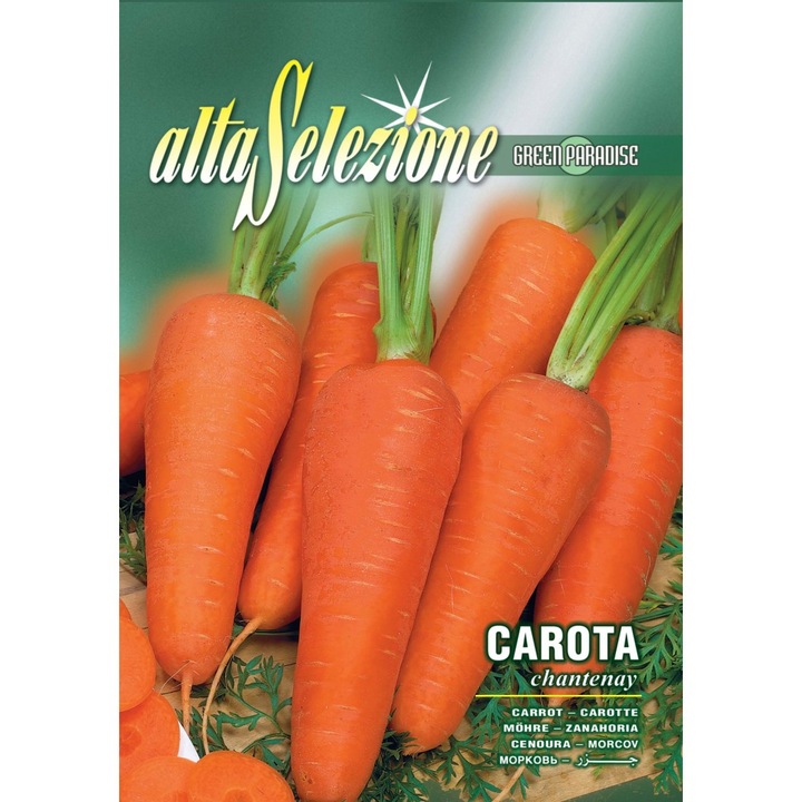 Seminte Alta Selezione legume - Morcovi Chantenay plic 8 grame
