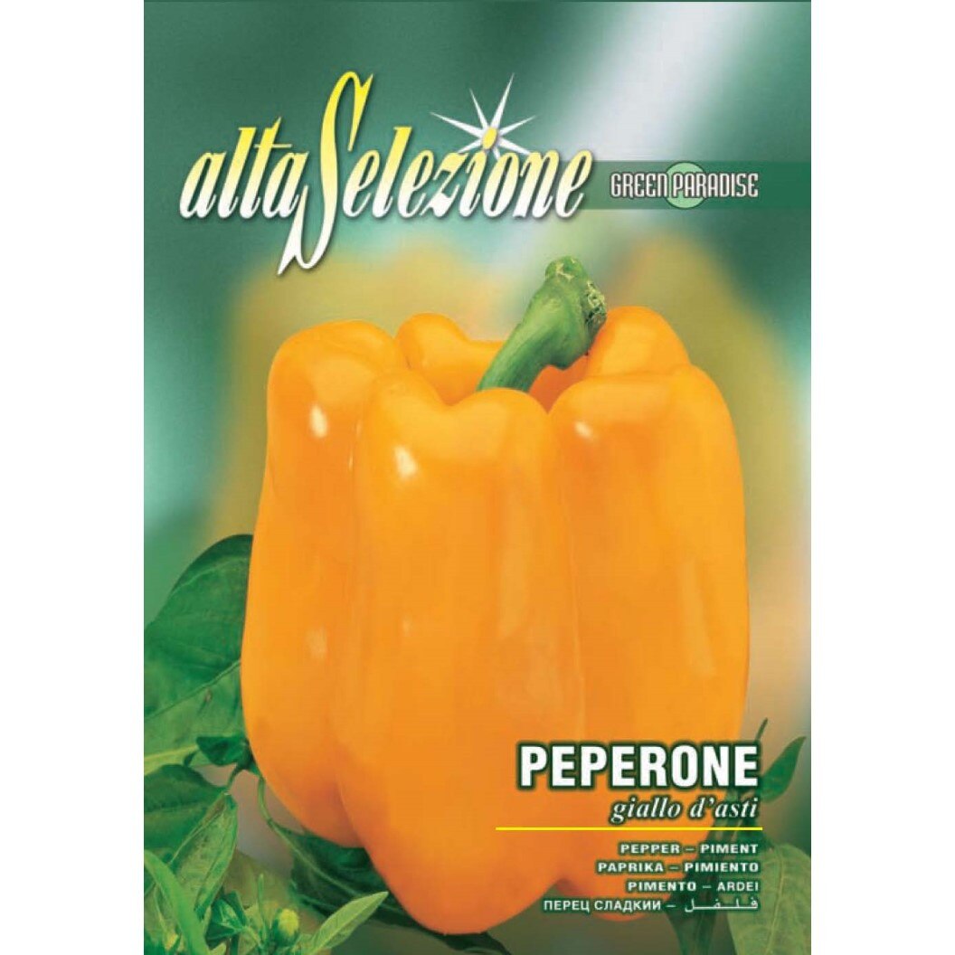 Seminte Alta Selezione legume - Ardei gras Giallo D'Asti plic 1,5 grame