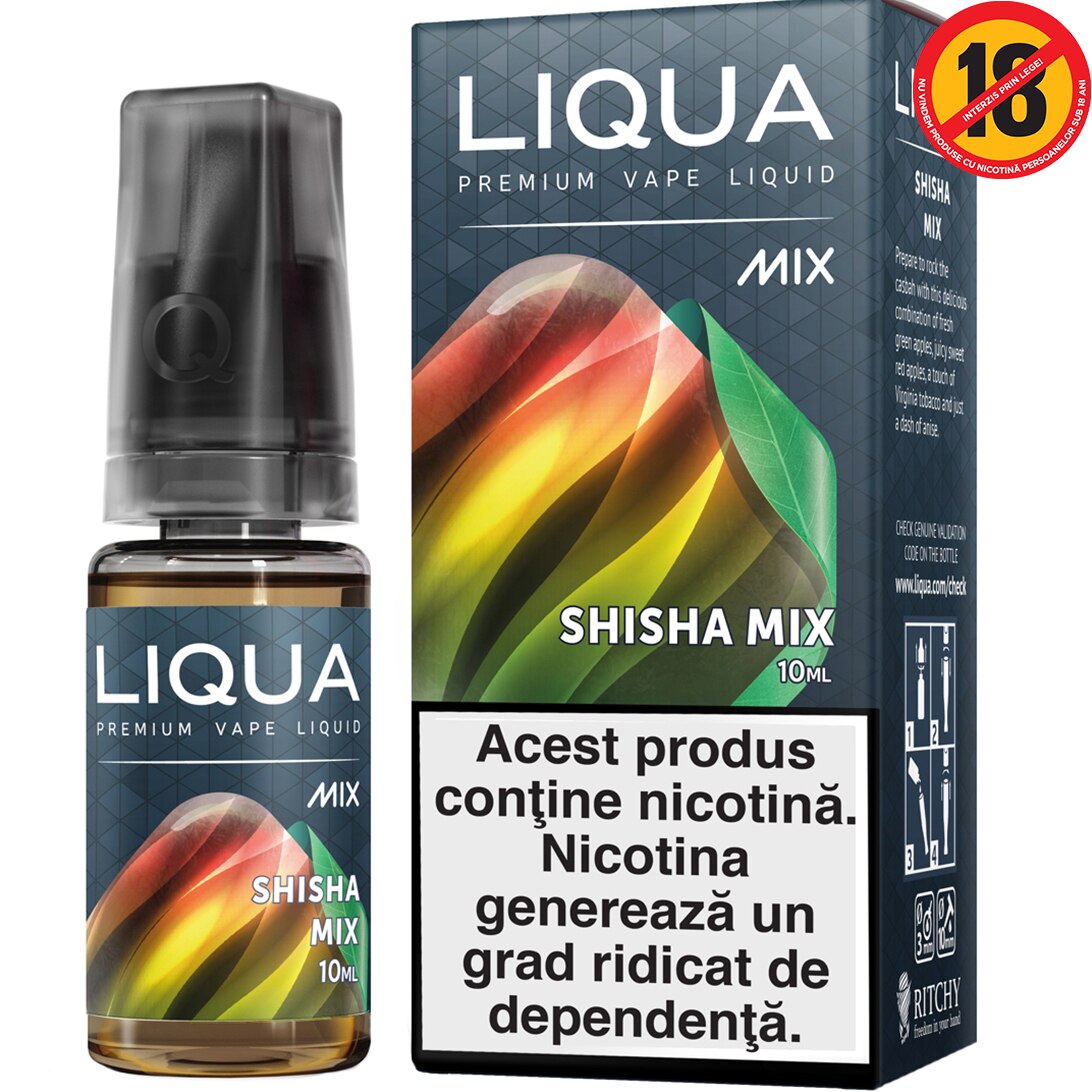 Lichid pentru Tigara Electronica Liqua MIX, Shisha Mix, 12 mg/ml nicotina, 10 ml