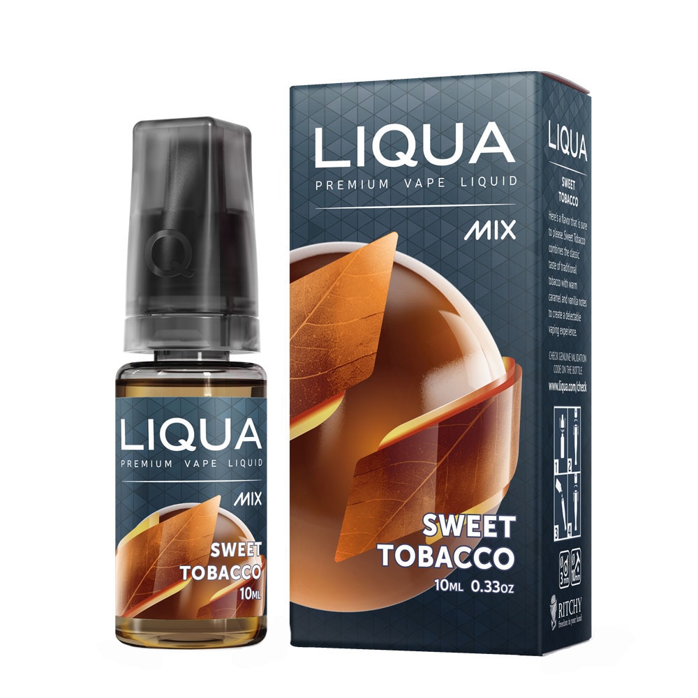 Lichid pentru Tigara Electronica Liqua MIX, Sweet Tobacco, 0 mg - fara nicotina, 10 ml