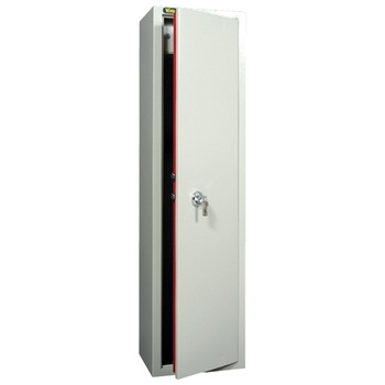 Dulap 10 pusti de vanatoare, sistem mecanic, Viro, 150x53,6x38cm, gri Dulap 10 pusti de vanatoare, sistem mecanic, Viro, 150x53,6x38cm, gri