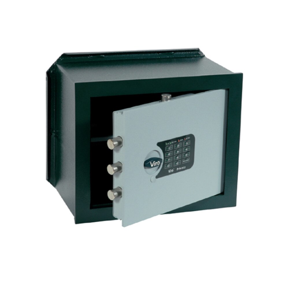 Seif electronic de perete, Privacy Viro, varianta orizontala, cu LED si semnale acustice, 200x310x205 mm